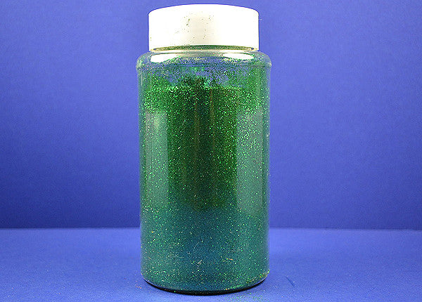 4 x 1-Pound Bottle Emerald Green Polyester Craft Glitter (64 Ounces)