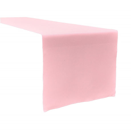 Polyester Poplin Fabric Table Runner - Solid Color, 14" x 72" (1 Piece)