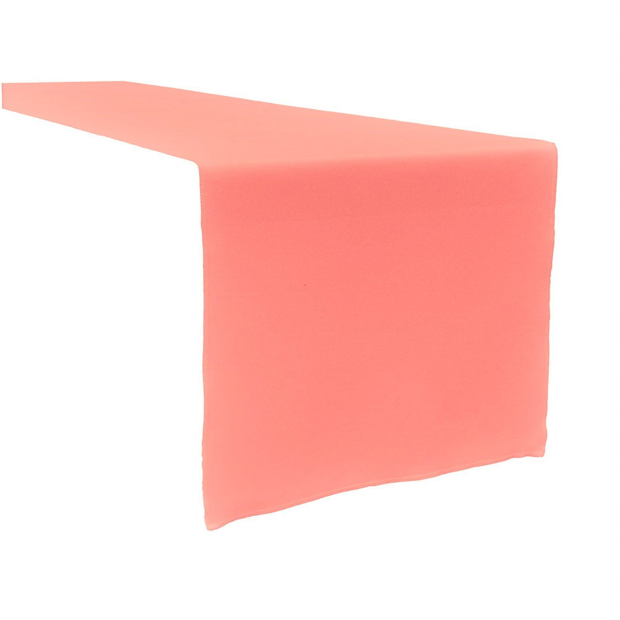Polyester Poplin Fabric Table Runner - Solid Color, 14" x 72" (1 Piece)