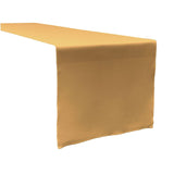 Polyester Poplin Fabric Table Runner - Solid Color, 14" x 72" (1 Piece)