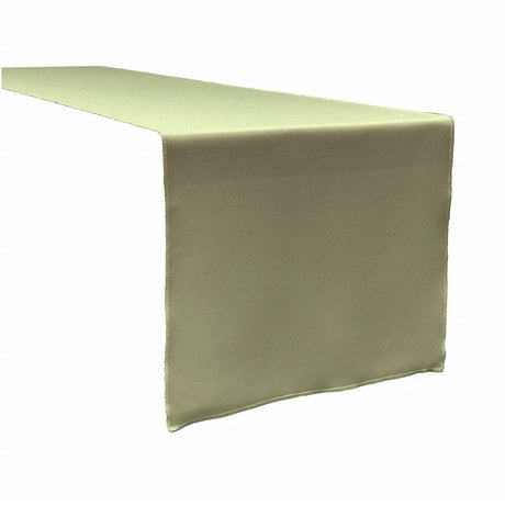 Polyester Poplin Fabric - Table Runner, 14" X 90", Multiple Colors (1 Piece)