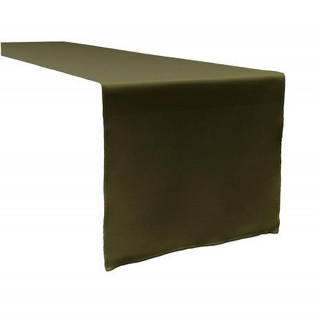 Polyester Poplin Fabric - Table Runner, 14" X 90", Multiple Colors (1 Piece)