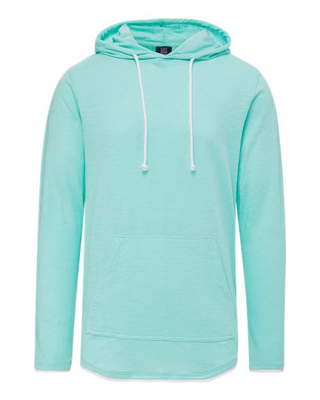 MV Sport Unisex Miles Slub Hooded Long Sleeve T-Shirt