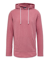 MV Sport Unisex Miles Slub Hooded Long Sleeve T-Shirt