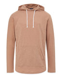 MV Sport Unisex Miles Slub Hooded Long Sleeve T-Shirt