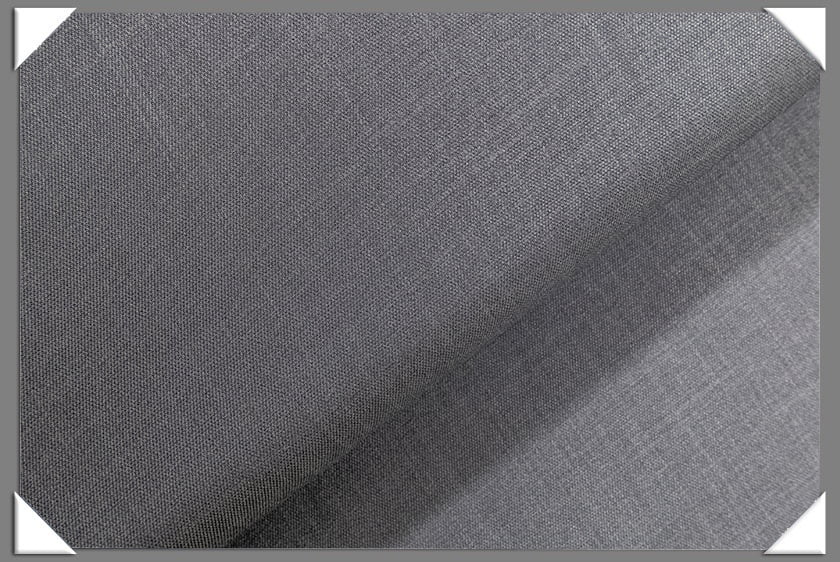 Light Grey Vegan Sharkskin Polyester Fabric - 60" Width