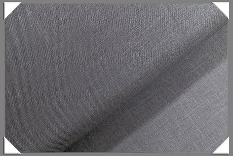 Light Grey Vegan Sharkskin Polyester Fabric - 60" Width