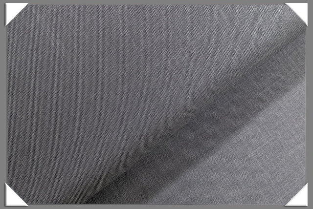 Light Grey Vegan Sharkskin Polyester Fabric - 60" Width