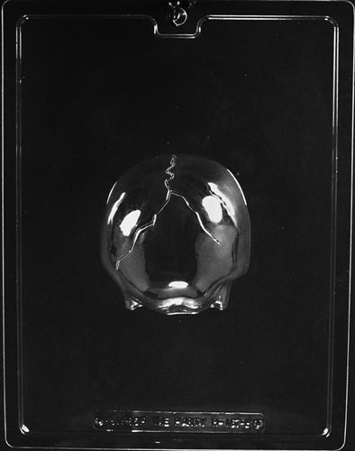 Medium 3D Skull Chocolate Molds - Back - LPH167B
