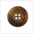 Light Brown Plastic Button - 28L/18mm