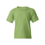 Youth Short Sleeve Heavy Cotton T-Shirt Breathable and Long Lasting
