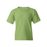 Youth Short Sleeve Heavy Cotton T-Shirt Breathable and Long Lasting