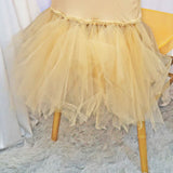 1 Piece Canary Yellow Ballerina Stretch Spandex Chiavari Chair Cover Elegant Event Decor