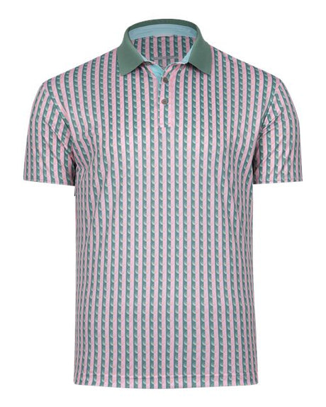 Swannies Men's Greens Piqué Polo