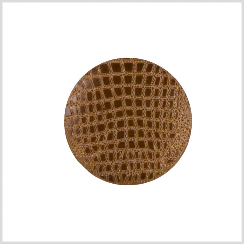 Light Brown Plastic Button - 32L/20mm