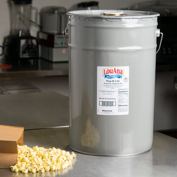 LouAna Classic Blend Popping Oil - 50 lb. Pail