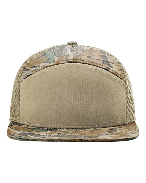 Richardson Printed Seven-Panel Trucker Cap