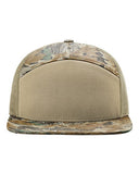 Richardson Printed Seven-Panel Trucker Cap