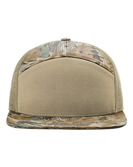 Richardson Printed Seven-Panel Trucker Cap