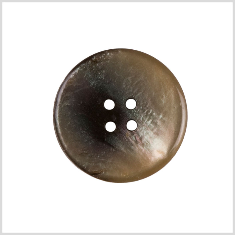 Brown Plastic Button - 44L/28mm