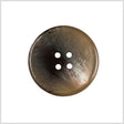 Brown Plastic Button - 44L/28mm