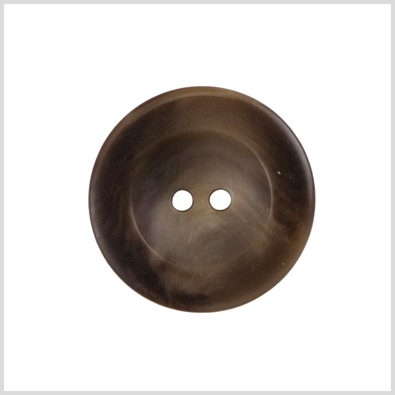 Brown Plastic Button - 44L/28mm