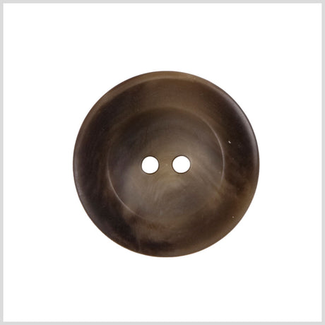 Brown Plastic Button - 44L/28mm
