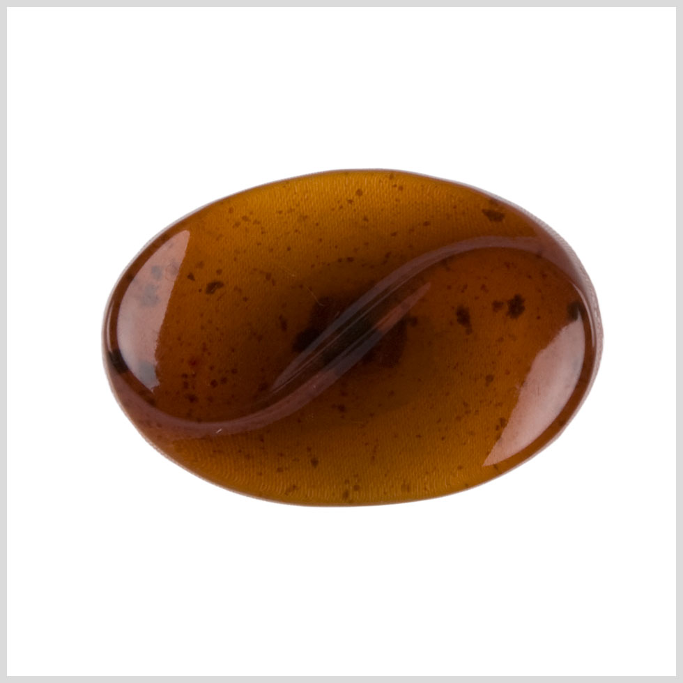 Brown Plastic Button - 54L/34mm