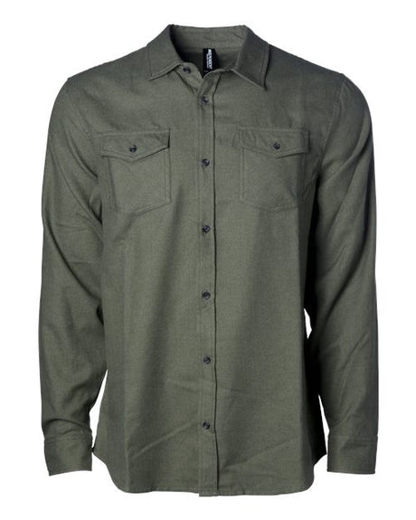Independent Trading Co. Unisex Flannel Shirt EXP50F