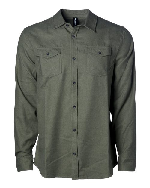Independent Trading Co. Unisex Flannel Shirt EXP50F