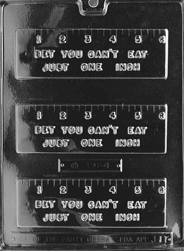 Ruler Chocolate Mold - LPJ017