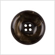 Brown Plastic Button - 28L/18mm