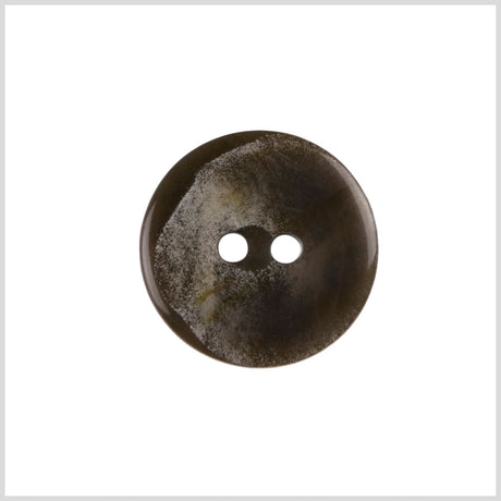 Brown Plastic Button - 36L/23mm