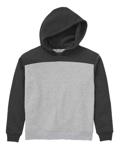 Youth Colorblocked Hooded Sweatshirt