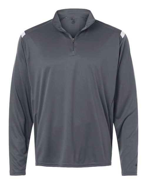 Badger Men's On The Rise Quarter-Zip Pullover