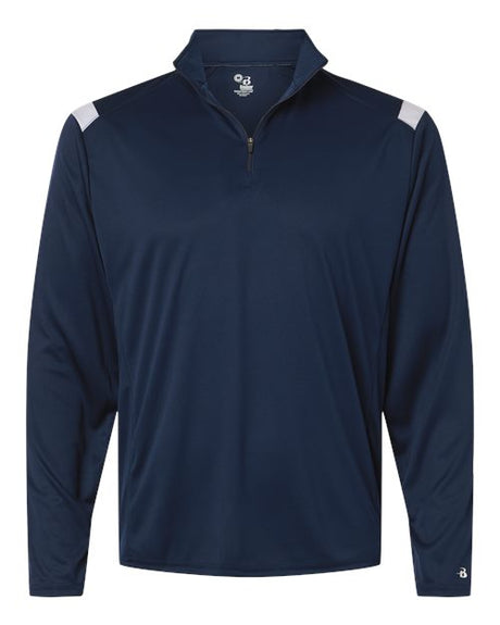 Badger Men's On The Rise Quarter-Zip Pullover