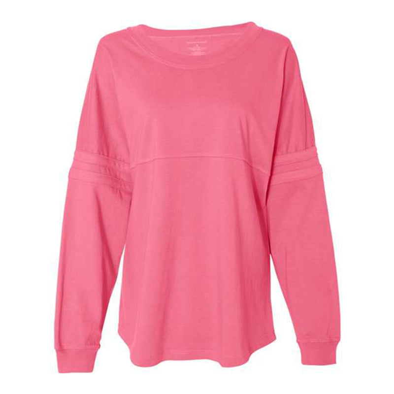 Women's Jersey Pom Pom Long Sleeve T-Shirt