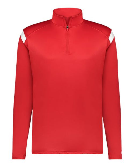 Badger Men's On The Rise Quarter-Zip Pullover