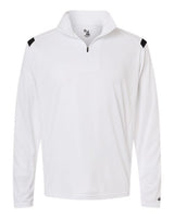 Badger Men's On The Rise Quarter-Zip Pullover