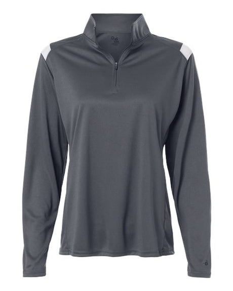 Badger Women's On The Rise Quarter-Zip Pullover
