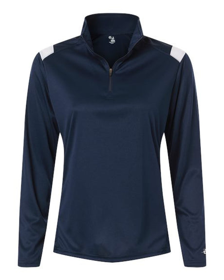 Badger Women's On The Rise Quarter-Zip Pullover