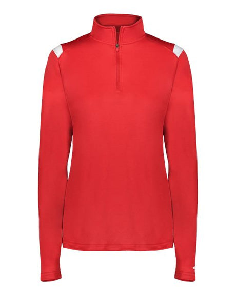 Badger Women's On The Rise Quarter-Zip Pullover