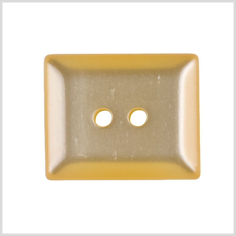 Brown Rectangular Horn Button - 64L/40.5mm