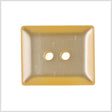 Brown Rectangular Horn Button - 64L/40.5mm