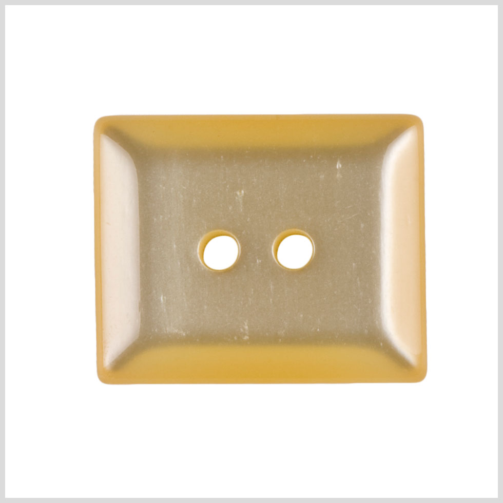 Brown Rectangular Horn Button - 64L/40.5mm