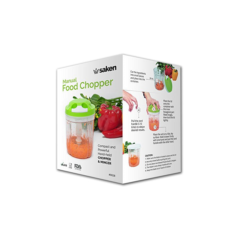 Saken's Manual Food Chopper and Mincer