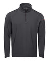 Red Kap Men's Performance Cadet Collar Quarter-Zip Pullover