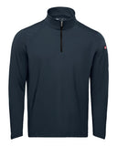 Red Kap Men's Performance Cadet Collar Quarter-Zip Pullover