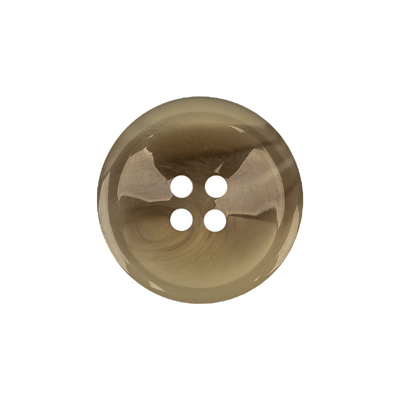Beige Plastic Button - 33L/21mm