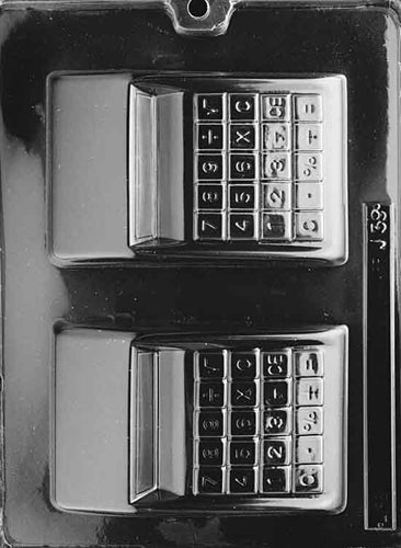 Calculator Chocolate Mold - LPJ039